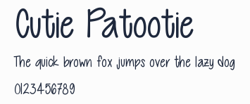 Cutie Patootie預覽圖