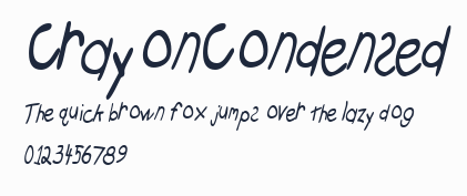 CrayonCondensed預覽圖