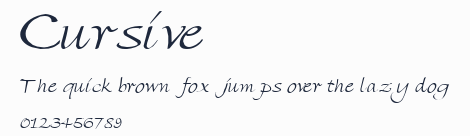 Cursive預覽圖