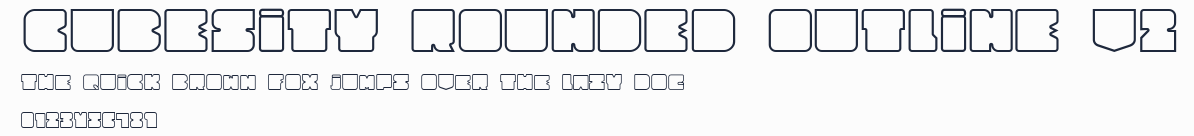 Cubesity Rounded Outline v2預覽圖