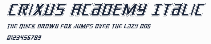 Crixus Academy Italic預覽圖