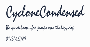 CycloneCondensed預覽圖