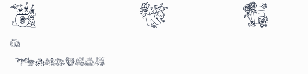 Crayola Kiddy Font預覽圖