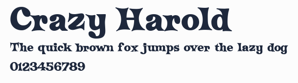 Crazy Harold預覽圖