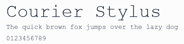 Courier Stylus預覽圖