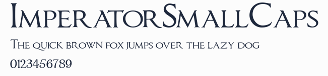 ImperatorSmallCaps預覽圖