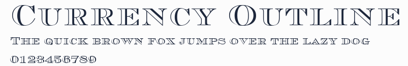 Currency Outline預覽圖