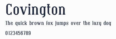 Covington預覽圖