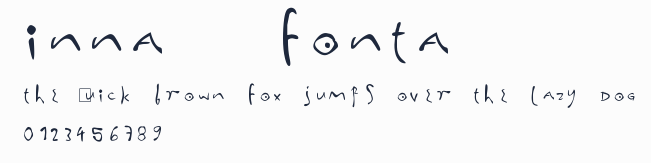 inna fonta預覽圖