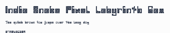 India Snake Pixel Labyrinth Gam預覽圖