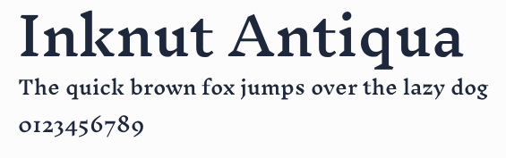 Inknut Antiqua預覽圖