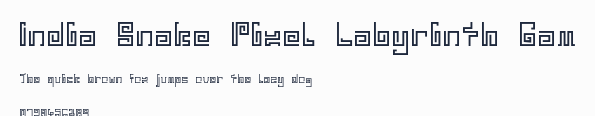 India Snake Pixel Labyrinth Gam預覽圖