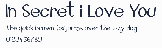In Secret i Love You預覽圖