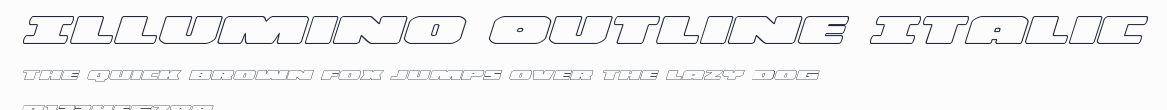 Illumino Outline Italic預覽圖