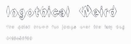 Ingothical Weird預覽圖