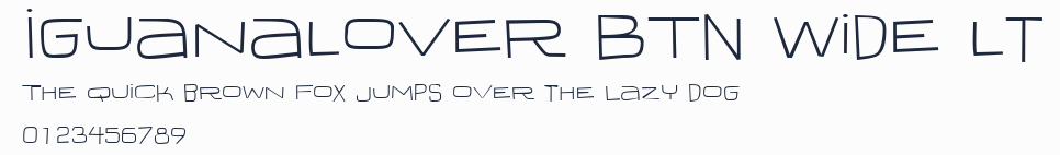 IguanaLover BTN Wide Lt預覽圖