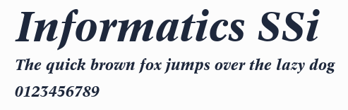 Informatics SSi預覽圖