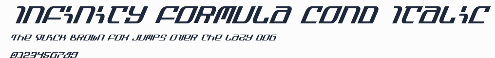 Infinity Formula Cond Italic預覽圖
