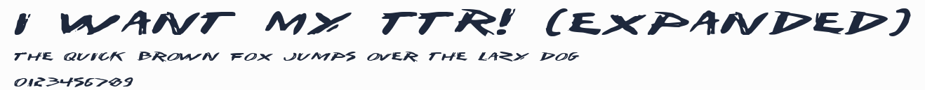I Want My TTR! (Expanded)預覽圖