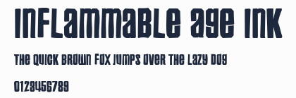 Inflammable Age Ink預覽圖