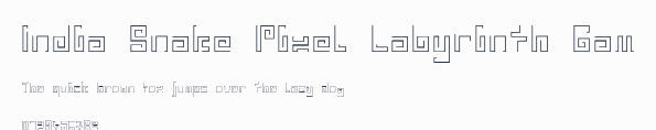 India Snake Pixel Labyrinth Gam預覽圖