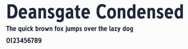 Deansgate Condensed預覽圖