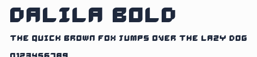 Dalila Bold預覽圖