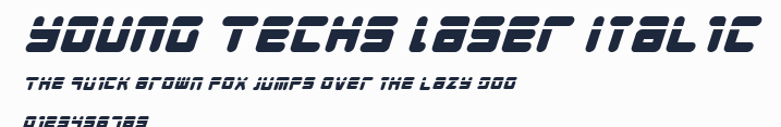 Young Techs Laser Italic預覽圖