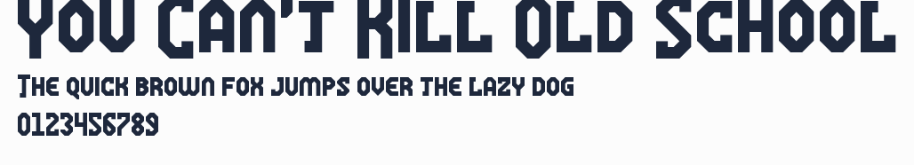 You Can't Kill Old School預覽圖