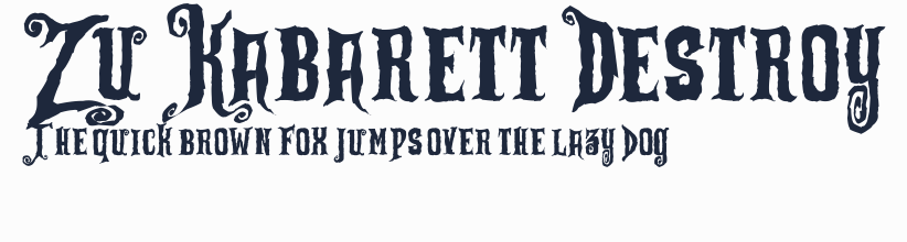 Zu Kabarett Destroy預覽圖