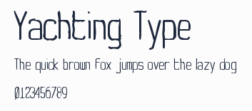 Yachting Type預覽圖