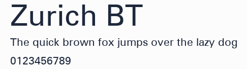 Zurich BT預覽圖
