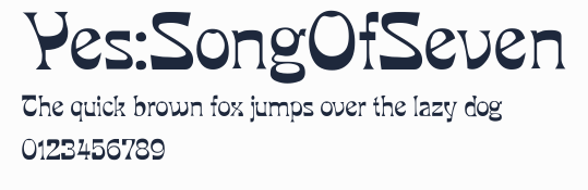 Yes:SongOfSeven預覽圖