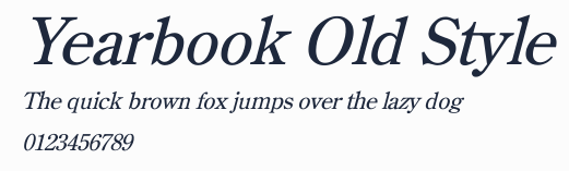 Yearbook Old Style預覽圖