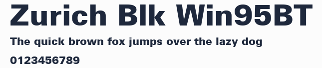 Zurich Blk Win95BT預覽圖
