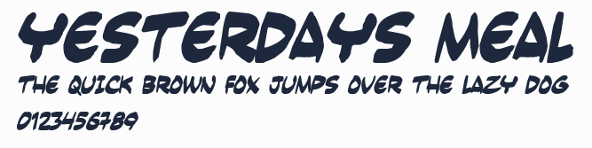 Yesterdays meal預覽圖