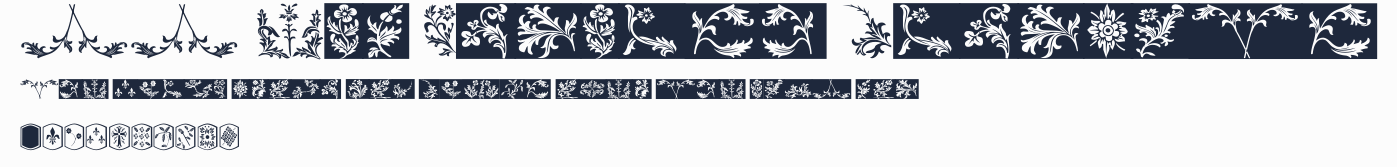 YY Old English Dingbats預覽圖