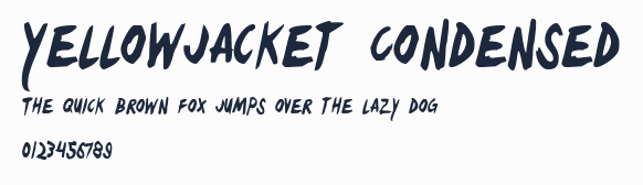 Yellowjacket Condensed預覽圖