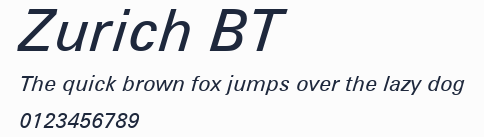 Zurich BT預覽圖