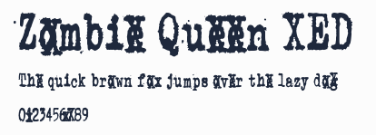 Zombie Queen XED預覽圖