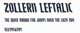 Zollern Leftalic預覽圖