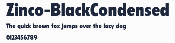 Zinco-BlackCondensed預覽圖