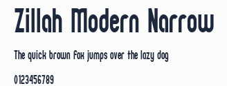 Zillah Modern Narrow預覽圖