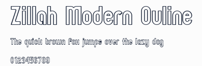 Zillah Modern Ouline預覽圖