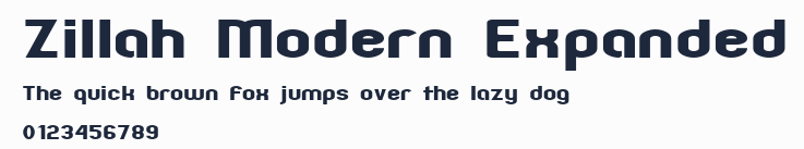 Zillah Modern Expanded預覽圖