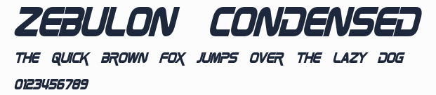 Zebulon Condensed預覽圖
