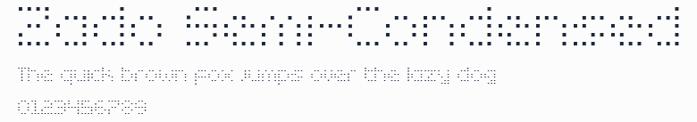 Zado Semi-Condensed預覽圖