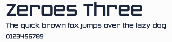 Zeroes Three預覽圖