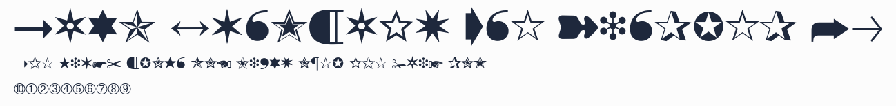 Zapf Dingbats One Hundred BQ預覽圖