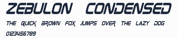 Zebulon Condensed預覽圖